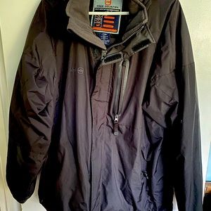Men’s XL Free Country 3 in 1 Systems black coat